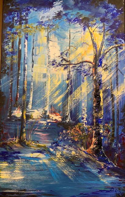 Blauer Wald